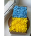 Стабілізована гортензія (жовто-блакитна) коробка